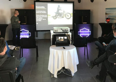 LANCEMENT PRESSE SOFTAIL HARLEY-DAVIDSON